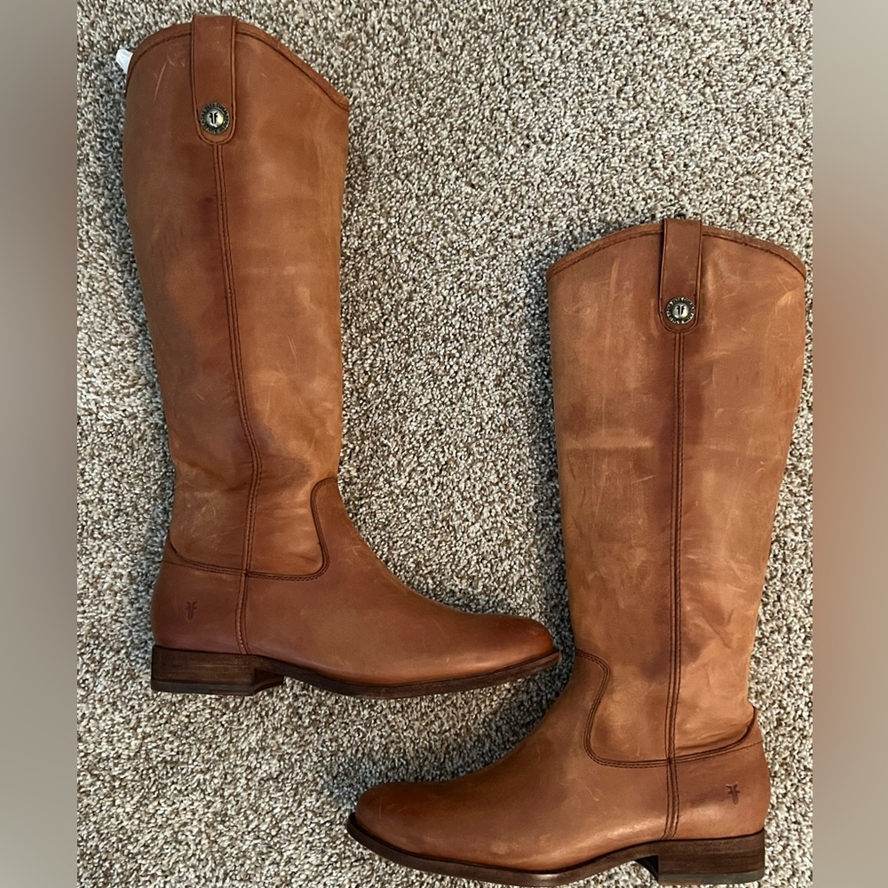FRYE Melissa Inside Zip Leather Boot- Size 7- Brand New, Never Worn
